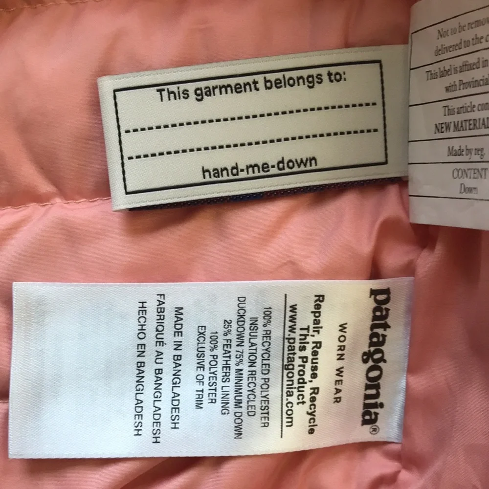 Patagonia Puffer Jacket (size 12-18m)